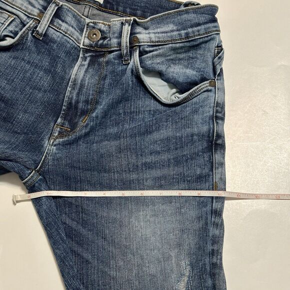 Hudson Jeans Sartor Relaxed Skinny Mens Size 31 Blue Stretch Denim Pants - Picture 10 of 15